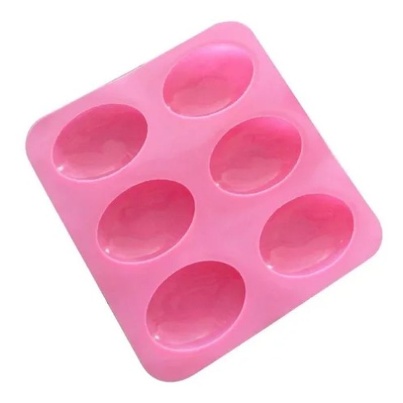 GENERICO - Moldes De Silicona Molde Repostería Formas Ovaladas