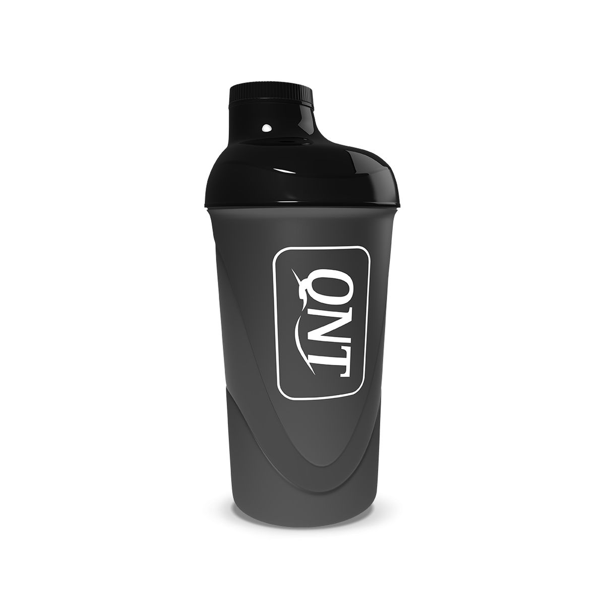 QNT - Shaker QNT 600ml Vaso Mezclador Negro QNT