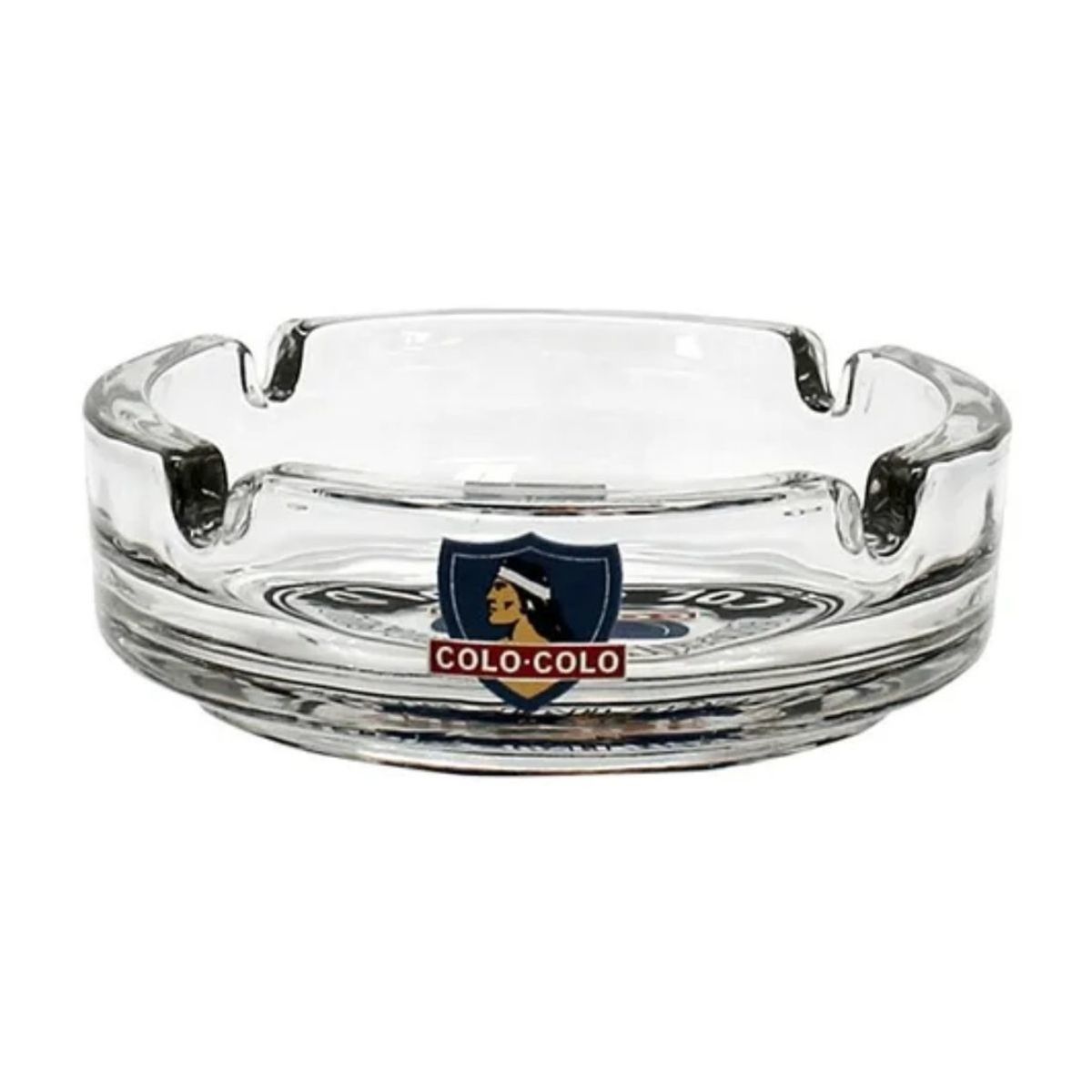 COLO COLO - Cenicero de Vidrio Colo Colo COLO COLO