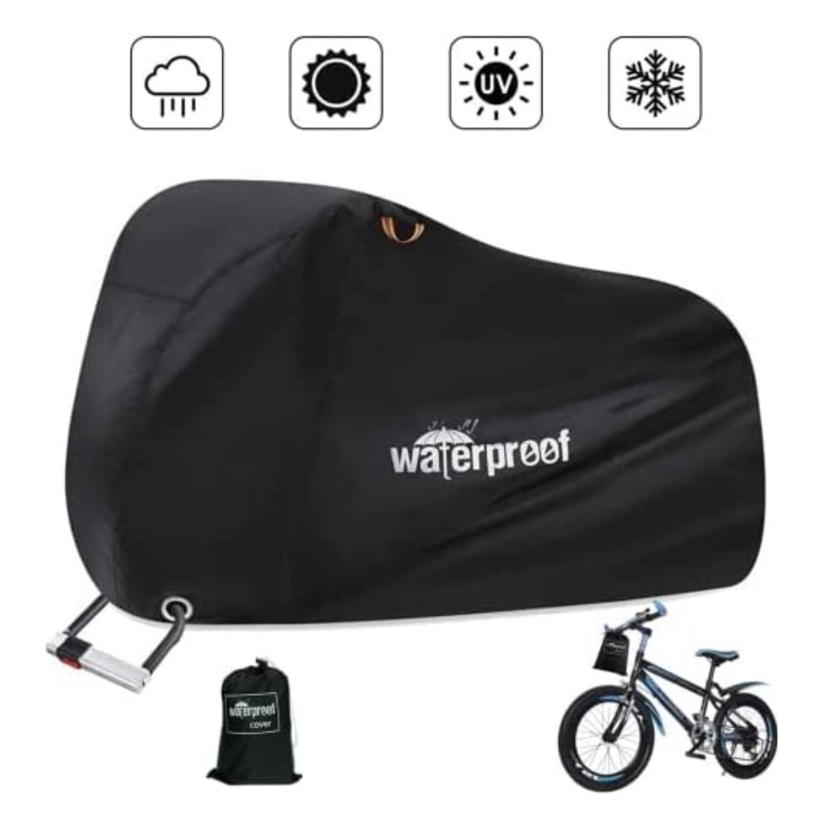 GENERICO - funda cobertor impermeable para bicicletas Scooter bicimotos