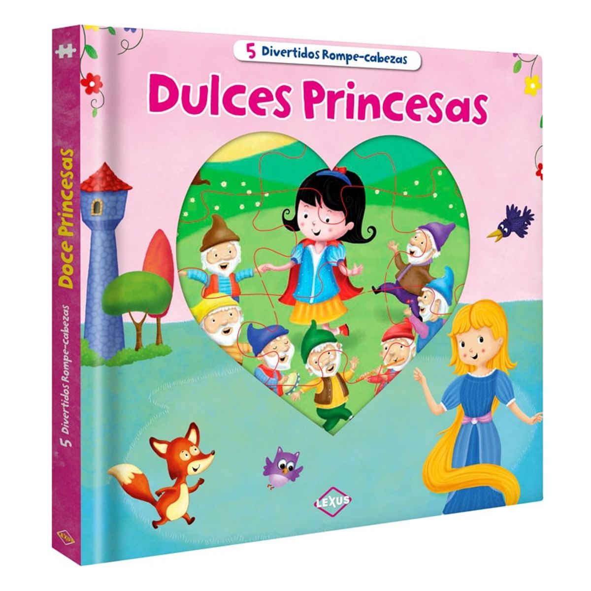LEXUS - Libro Dulces Princesas Rompecabezas.  Lexus