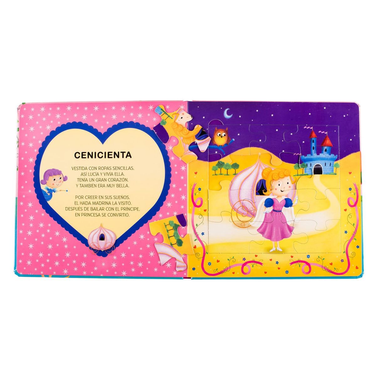 LEXUS - Libro Dulces Princesas Rompecabezas.  Lexus