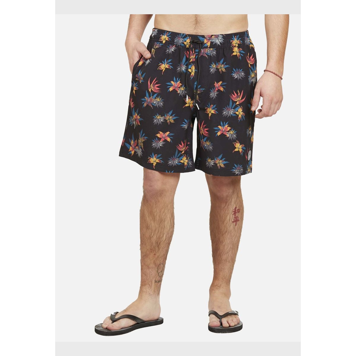 VOLCOM - Traje de Baño WARBLER ELASTIC WAIST SHORT Hombre Multicolor Volcom
