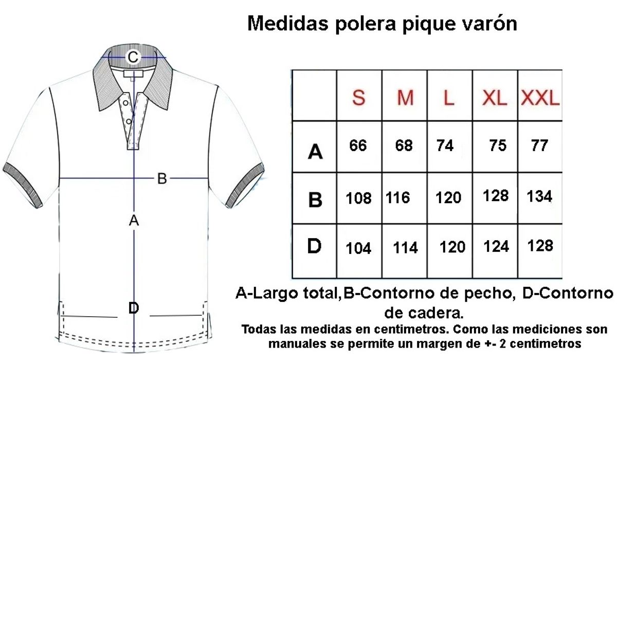 90 GRADOS - Polera Pique Hombre Manga Corta Negra