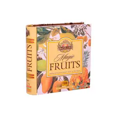 BASILUR - Te Negro Frutal Surtido Libro Magic Fruits 32 Bolsas