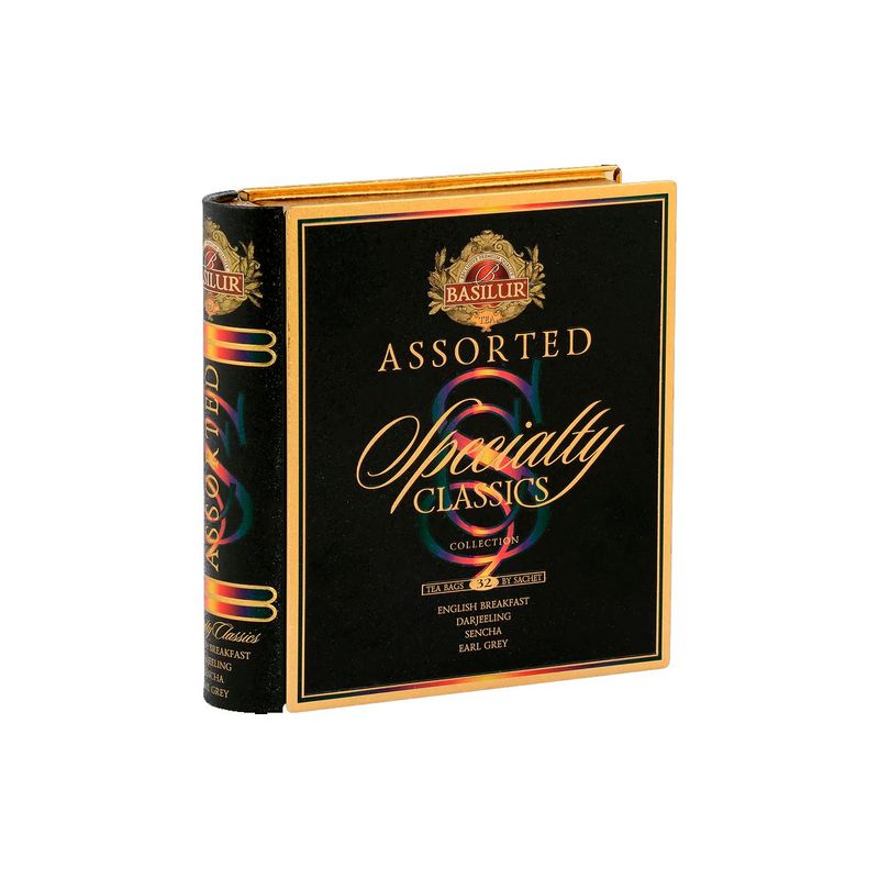 BASILUR - Te Negro Verde Surtido Basilur Libro Specialty 32 Bolsas