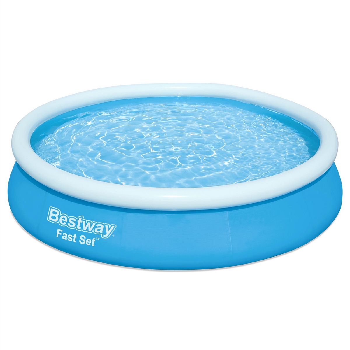 BESTWAY - PISCINA REDONDA INFLABLE FAST SET 3.66M X 76CM BESTWAY – 3 CAPAS
