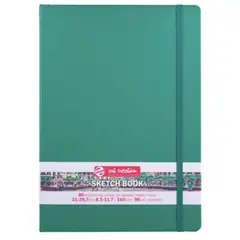 ART CREATION - Libreta Verde Bosque 21x30cm 140gr 80hjas.