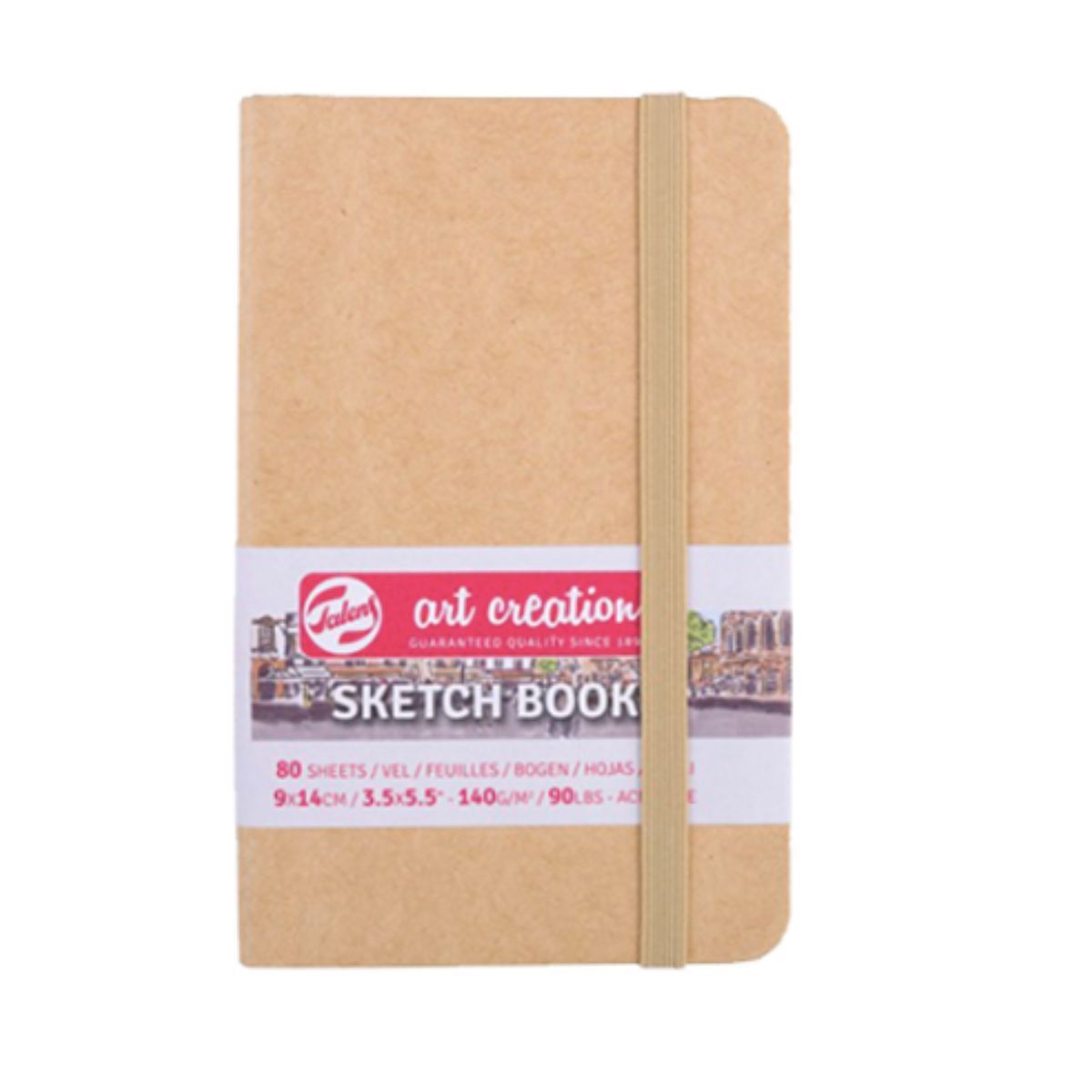ART CREATION - Libreta Art Creation Kraft 9x14cm 140gr 80hjas.