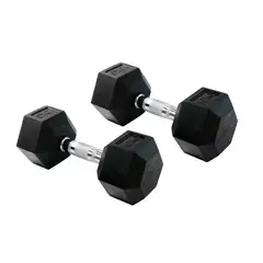 ULTIMATE FITNESS - PAR MANCUERNAS HEXAGONALES 10KG
