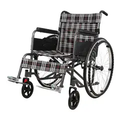 FIRST CARE - SILLA DE RUEDAS STANDARD PLEGABLE GRIS