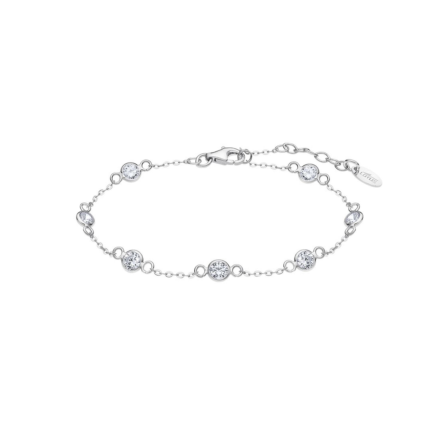 Bracelet Lotus Silver LP3181-2/4 En Argent 925 Avec Circonites Multicolores - Pour Femme