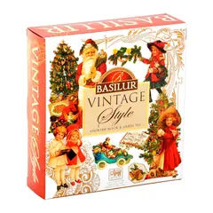 BASILUR - Te Verde Negro Vintage Style Caja 40 Bolsas