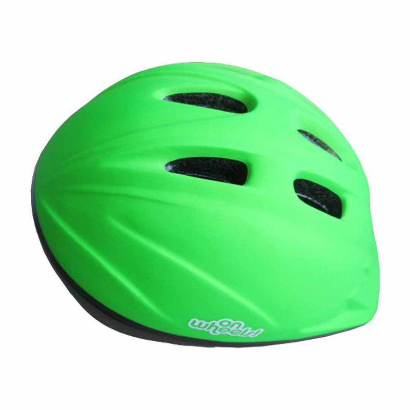 ONWHEELS - SET CASCO Y PROTECCIONES OW INFANTIL VERDE