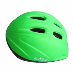 ONWHEELS - SET CASCO Y PROTECCIONES OW INFANTIL VERDE