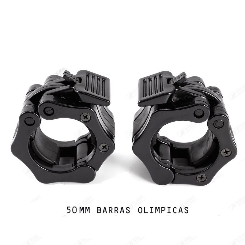 BASKO FITNESS - Collarín Barra Olímpica Lock Jaw