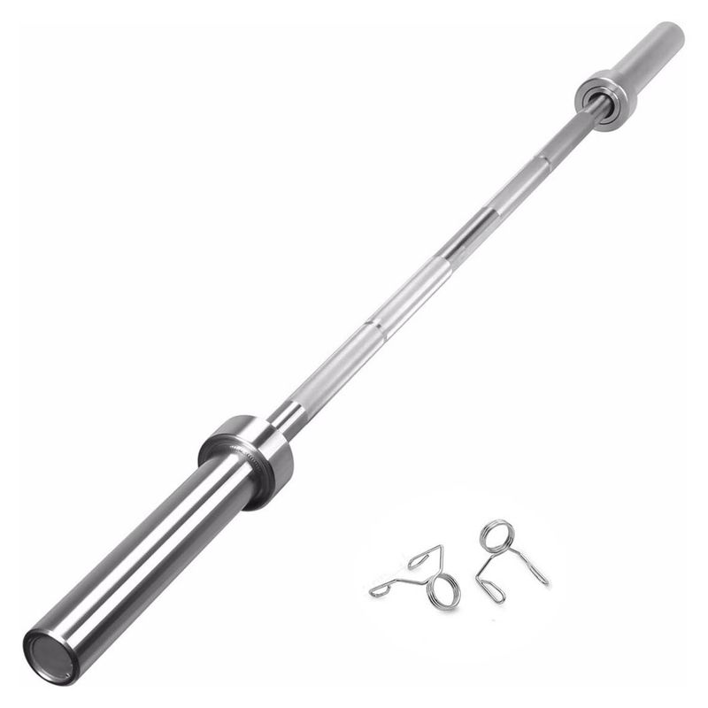 BASKO FITNESS - Barra Olímpica 20 Kg X 220 Cm