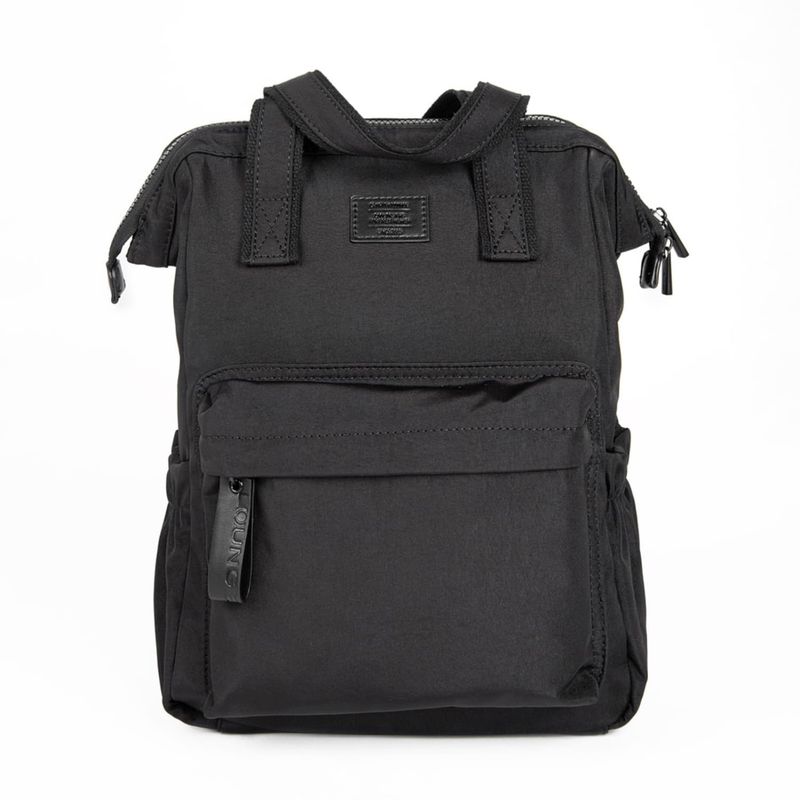 LOUNGE - Mochila Notebook Mujer Nylon Negro Lounge