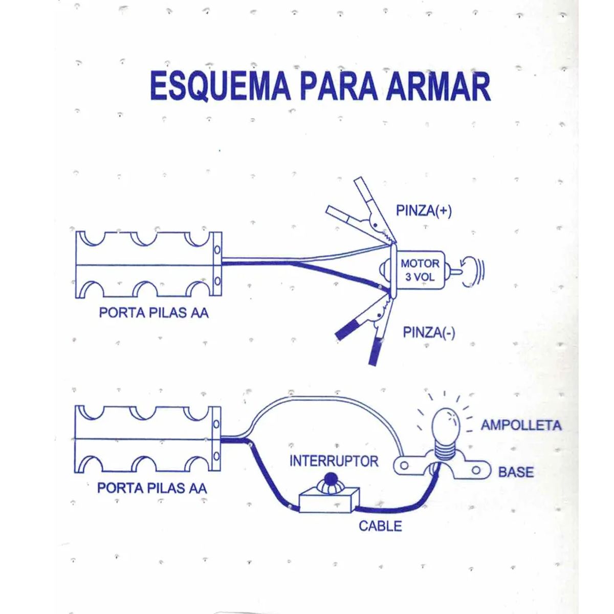 MARZU - Set Eléctrico Escolar 8 Piezas - Marzú