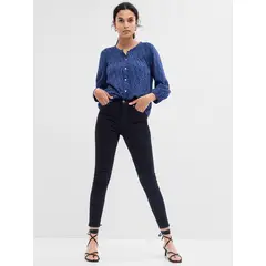 GAP - Jeans Legging Black Clermont Negro