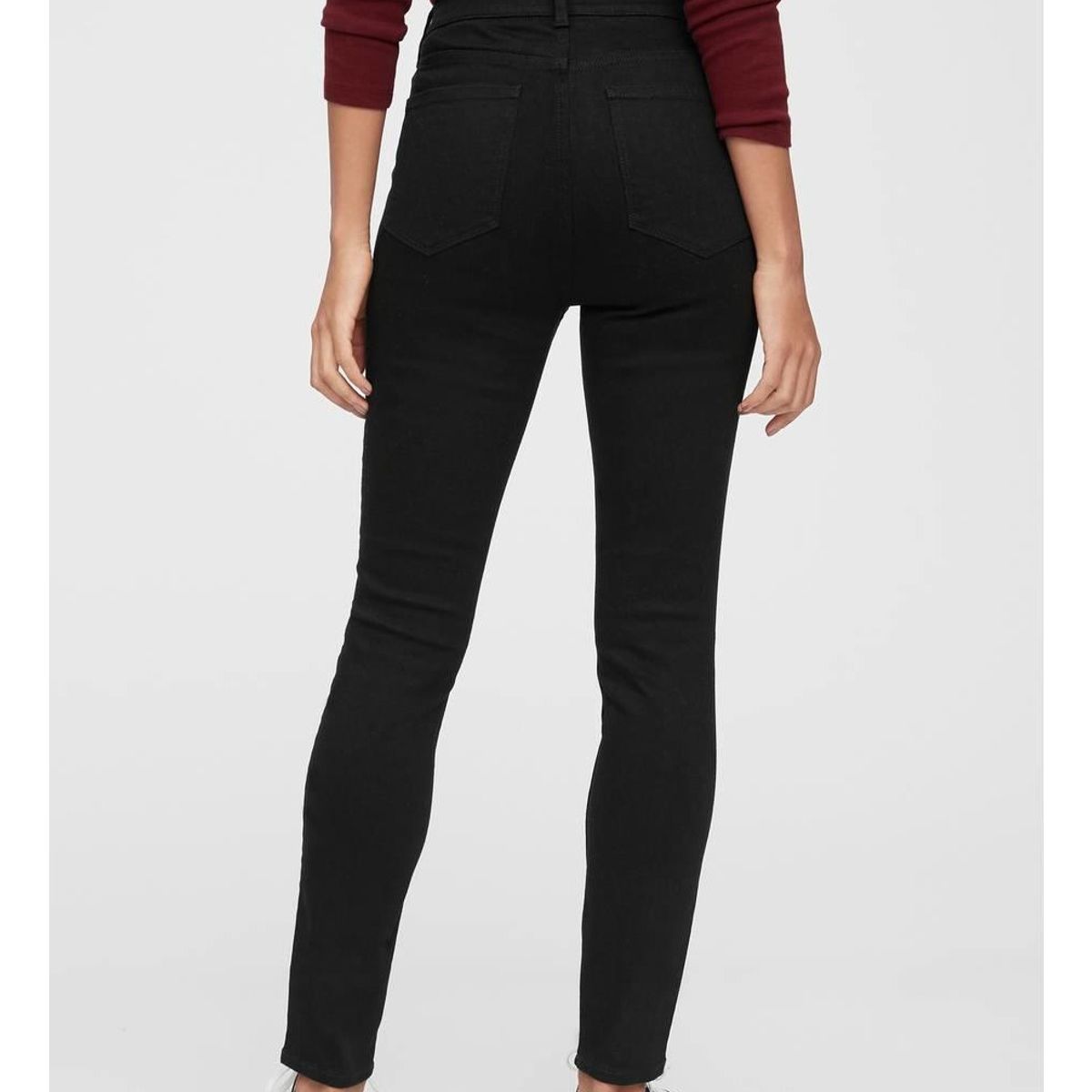 GAP - Jeans Legging Black Clermont Mujer  Negro Gap