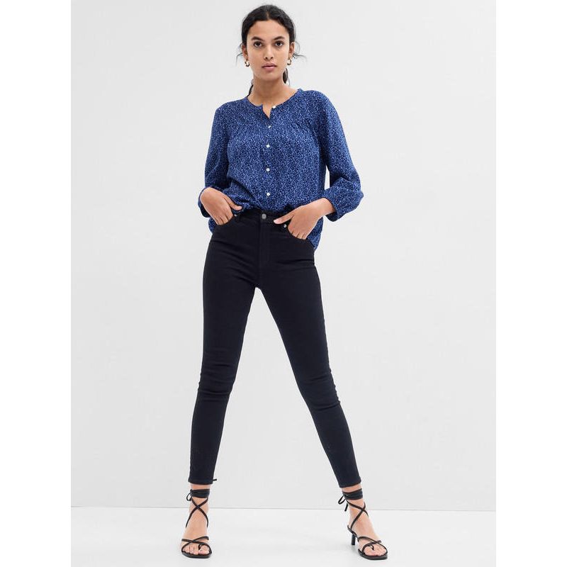 GAP - Jeans Legging Black Clermont Negro GAP