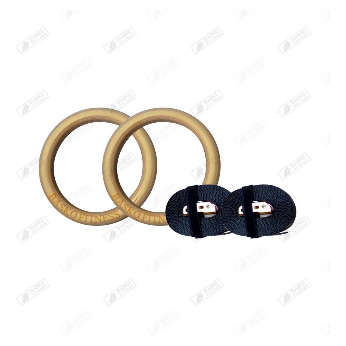 BASKO FITNESS - Anillas Olimpicas Madera