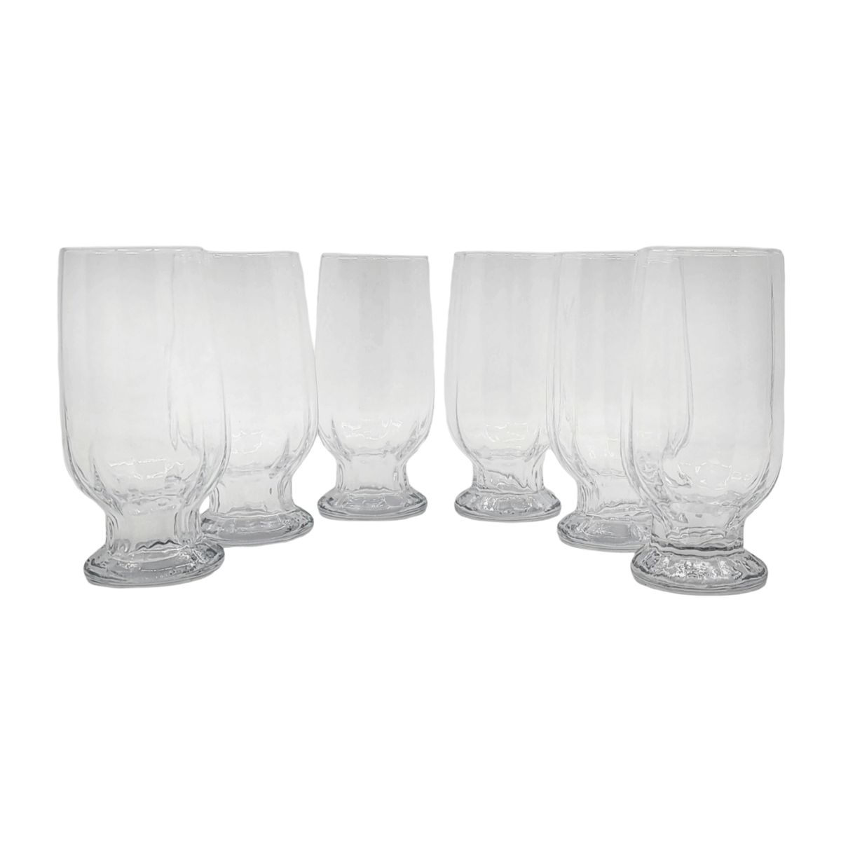 MOGA - Vasos Cerveceros Set 6 piezas vidrio 500ml