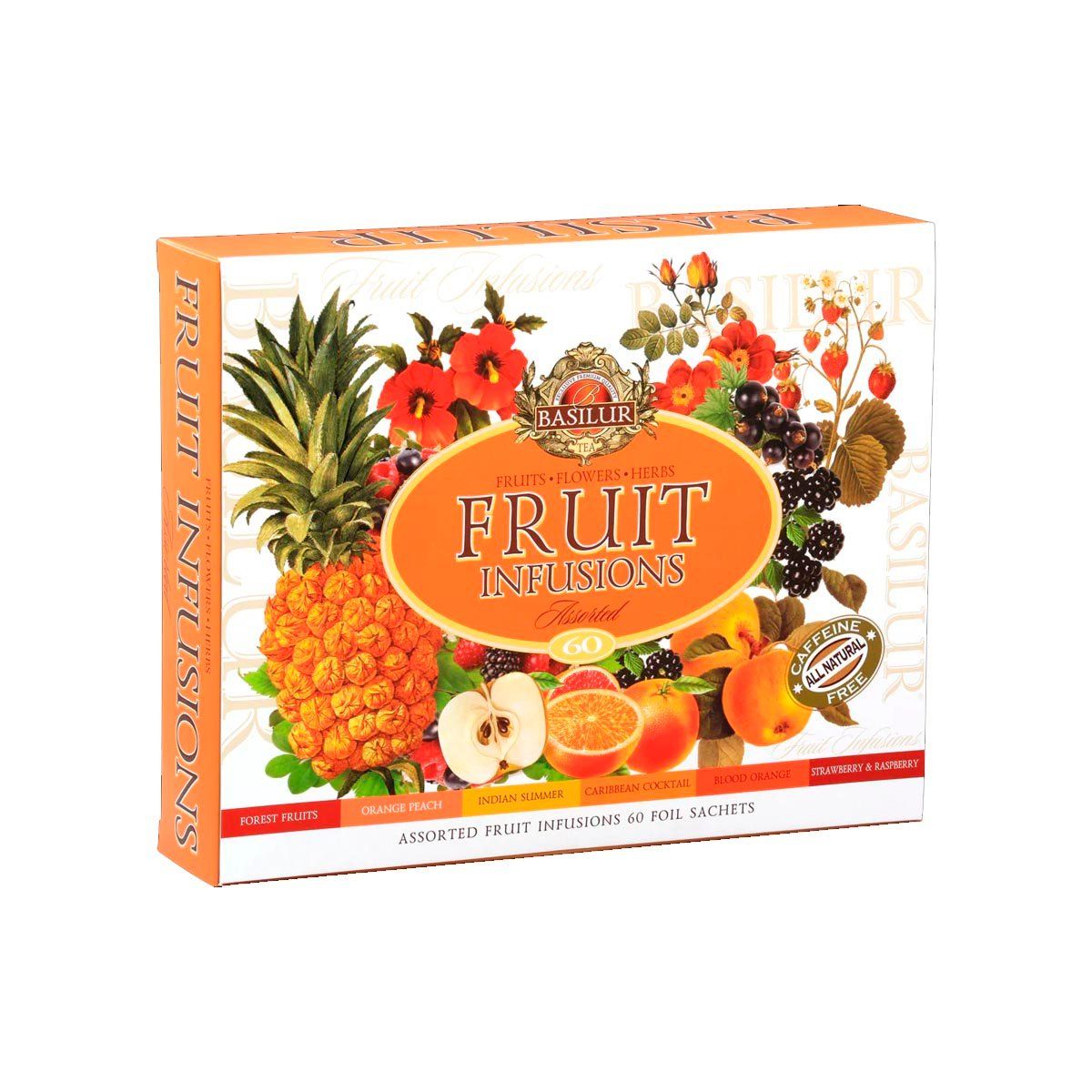 BASILUR - Infusion Frutal Basilur Fruit Infussions Caja 60 Bolsas