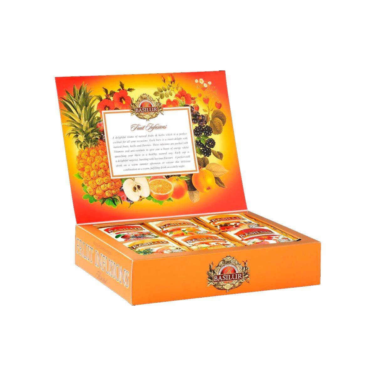 BASILUR - Infusion Frutal Basilur Fruit Infussions Caja 60 Bolsas