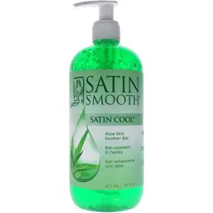 SATIN SMOOTH - Gel calmante para la piel satin cool aloe-satin smooth-16oz.