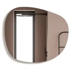 DELL ORTO - Espejo Belga orgánico con bastidor 81x94 cm - Cecita
