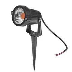 HB LEDS - Foco LED Estaca Jardín 5W Luz Rojo