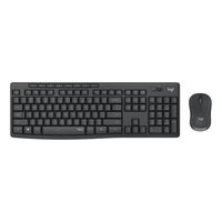 Kit De Teclado Y Mouse Inalámbrico Mk295 Español