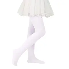 EVERSO - Pack2 Pantys Panties Blanca Y Piel Para Ballet Niña.