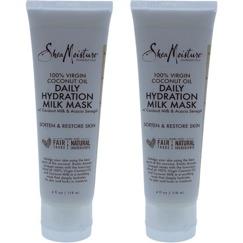 SHEA MOISTURE - Pack Mascarilla Facial Hidratante Shea Moisture 118ml