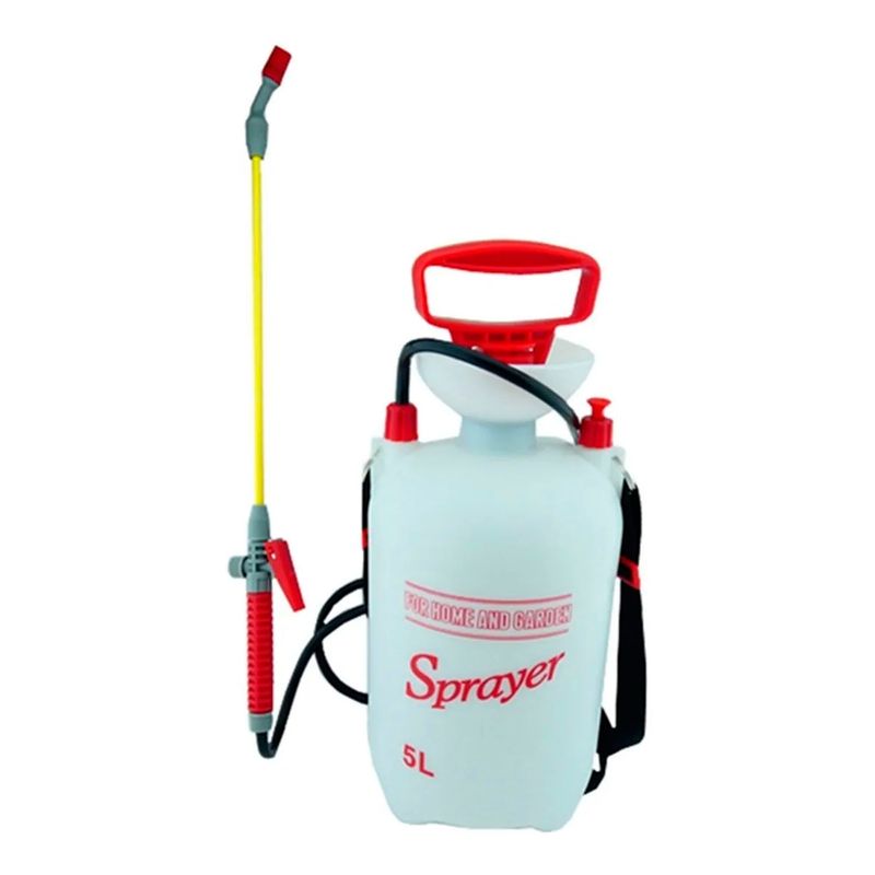 GENERICO - Rociador Pulverizador Fumigador Manual A Presion 5 Lts St