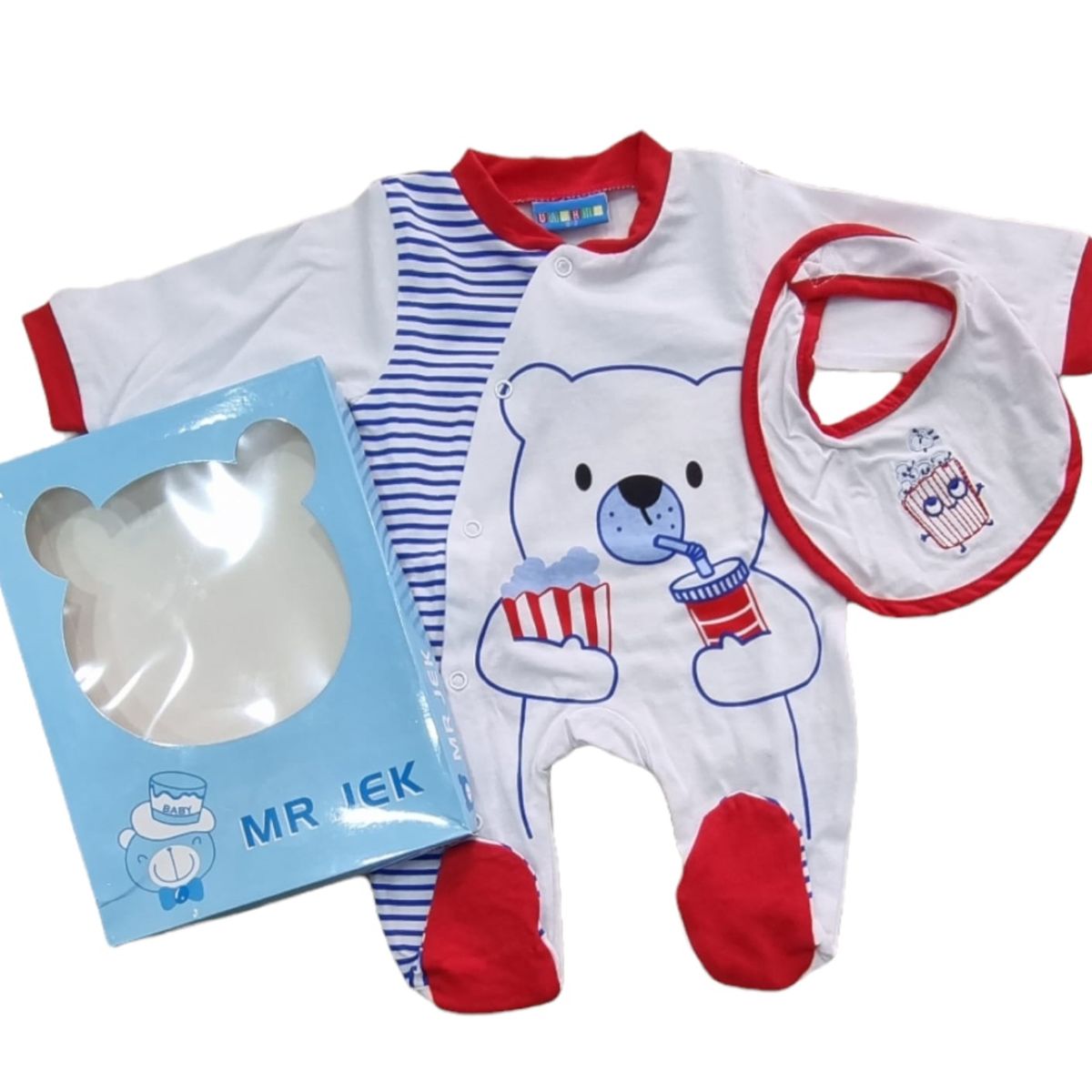 AGW - Osito Enterito Bebe Niño Algodon