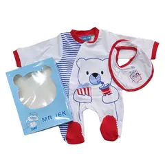 AGW - Osito Enterito Bebe Niño Algodon