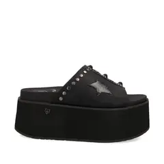 GOTTA - Sandalia Mujer Negra Plataforma 35182
