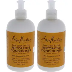 SHEA MOISTURE - Pack Acondicionador Restaurador 384ml