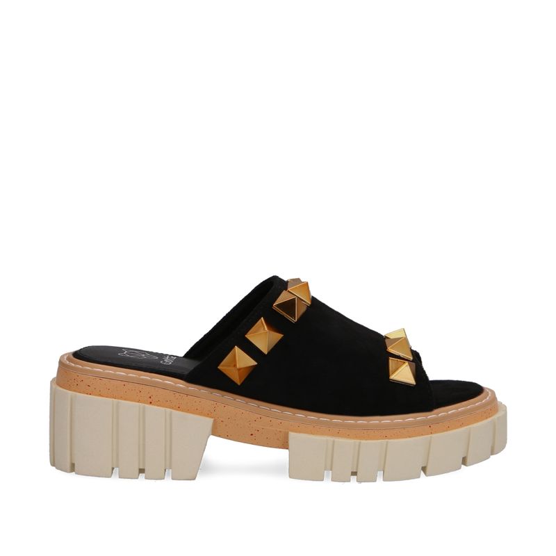 GOTTA - Sandalia Mujer Plataforma Negra 35162