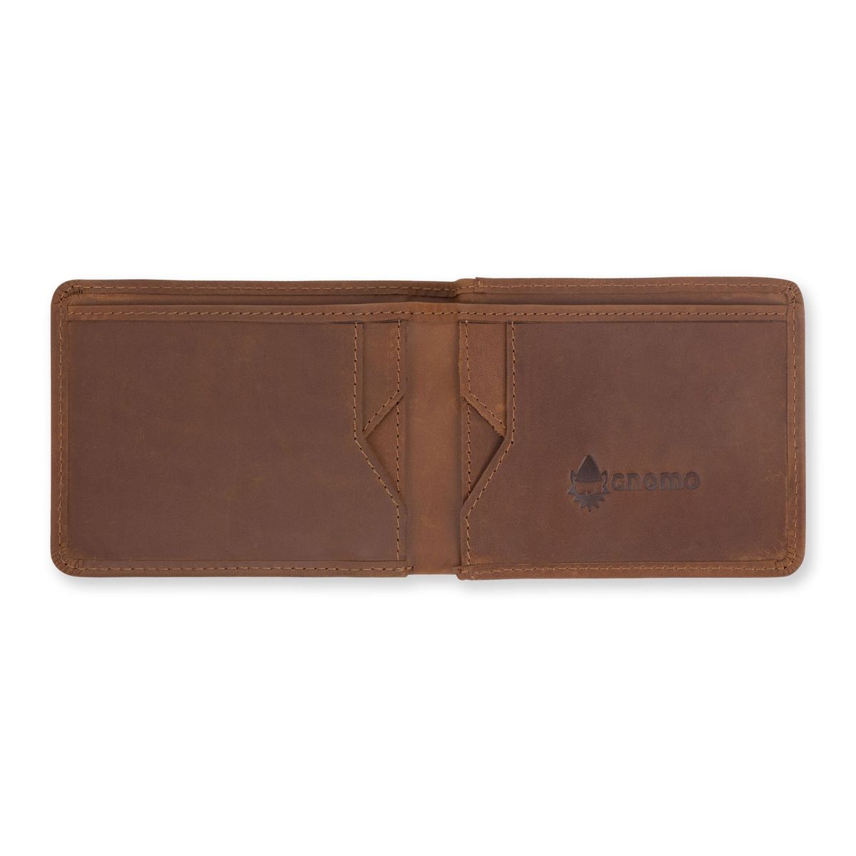 GNOMO - Billetera Neia Brown Leather