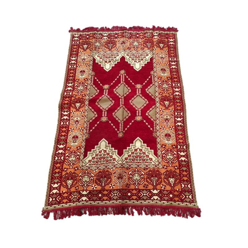 ZAGORA - ALFOMBRA ZAGORA ROJO Y NARA DENISLY 125X180