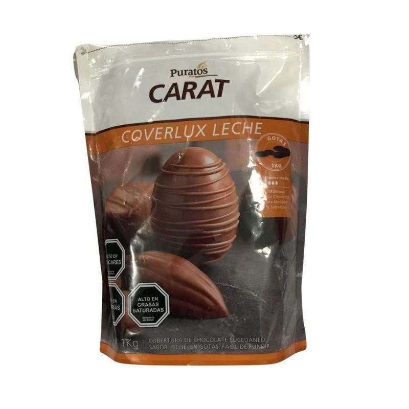 PURATOS - COBERTURA CHOCOLATE COVERLUX LECHE PURATOS 1 KG