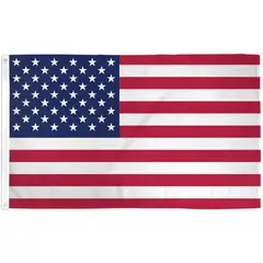 GENERICO - Bandera de Estados Unidos de 150cm x 90cm