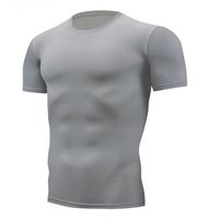 Polera Camiseta Para Hombre Manga Corta Con Fibra Bambú