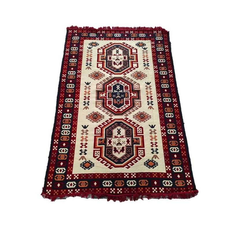 ZAGORA - ALFOMBRA ZAGORA DOLMABACHE 150X235 ROJO