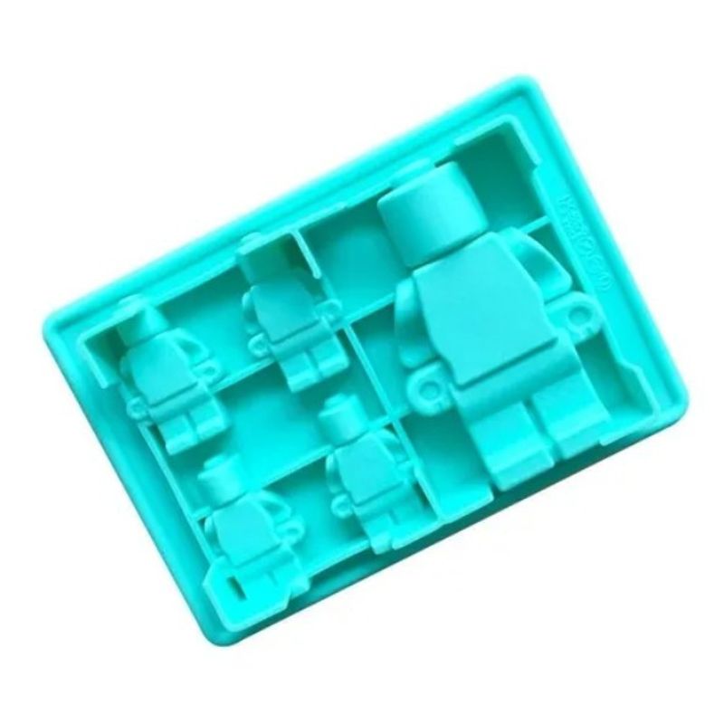 GENERICO - Molde Para Figuras De Bloque De 5 Agujeros Galletas Pasteles