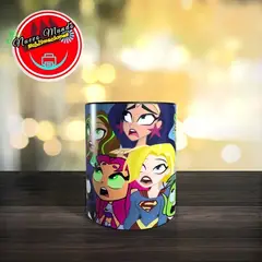 GENERICO - Taza Mágica De Dc Superhero Girls Y Jóvenes Titanes Go